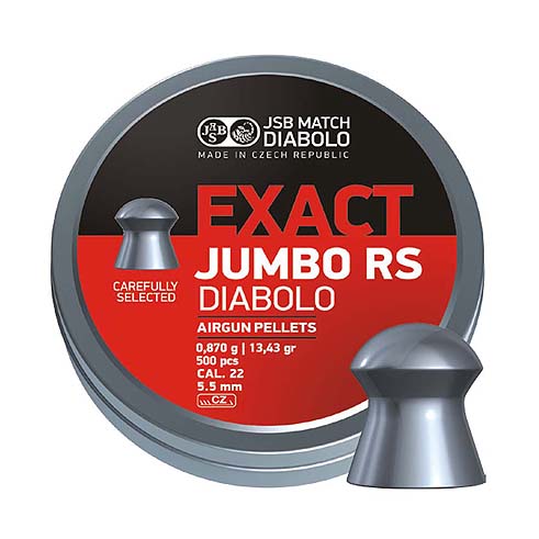 JSB EXACT JUMBO RS - ráže 5,52mm (.22)