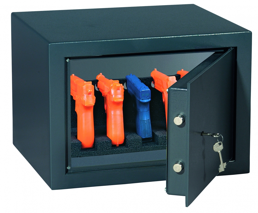 Univerzální držák na pět krátkých zbraní