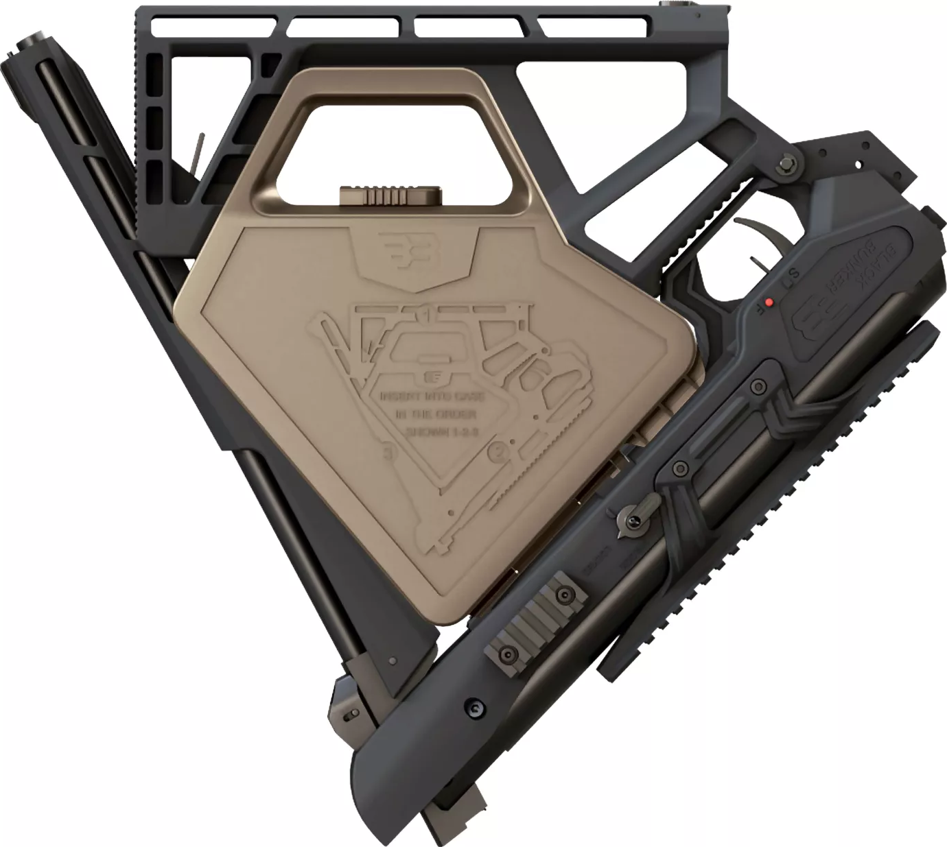 Black Bunker BM8 4,5mm Full Black