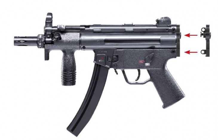 Vzduchová pistole Heckler&Koch MP5 K-PDW