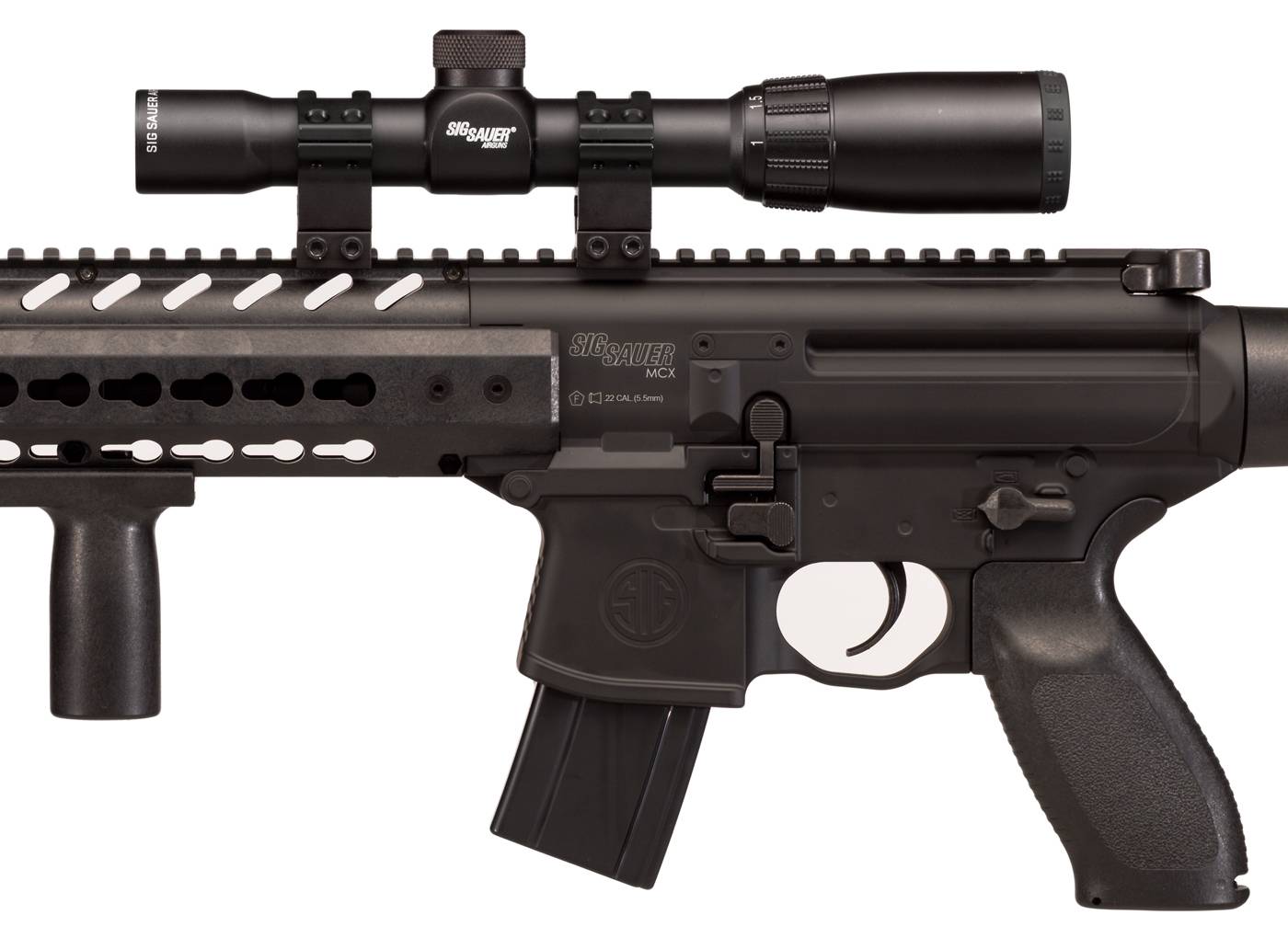 Sig Sauer MCX cal.4,5mm s Puškohledem
