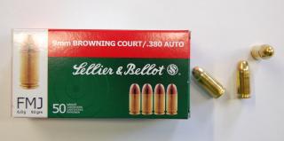 Náboje SB 9mm.Browning