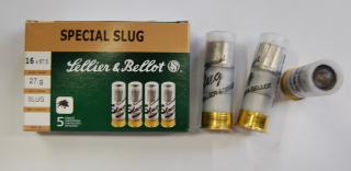 Náboje SB 16/65 SLUG 27g.