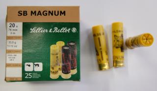 Náboje SB 20/76 MAGNUM 33,5g brok 3,0mm