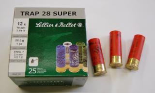 Náboje SB 12/70 TRAP Super 28g.