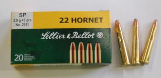 Náboje SB 22Hornet SP 2,9g.