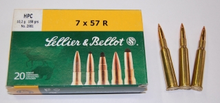 Náboje SB 7x57 R HPC 10.2g.