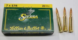Náboje SB 7x57 R SIERRA 11,35g.
