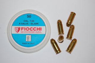Náboje FIOCCHI cal.7,65Br. Blank