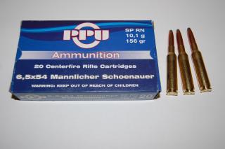Náboje Prvi Partizan cal.6.54x54 Msch SP 10.1g