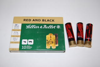 Náboje SB Red and Black 20/70 brok 4,0mm
