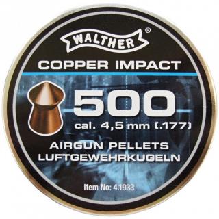 Diabolo Walther Copper Impact 500ks cal.4,5mm