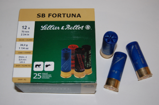 Náboje SB 12/70 FORTUNA brok 3,5mm