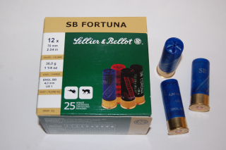 Náboje SB 12/70 FORTUNA brok 4,0mm
