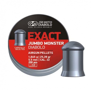 JSB JUMBO EXACT MONSTER- ráže 5,52mm (.22)