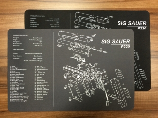 Podložka SIG SAUER P220 šedá