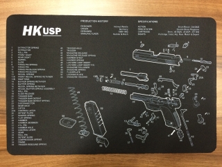 Podložka HK USP  černá