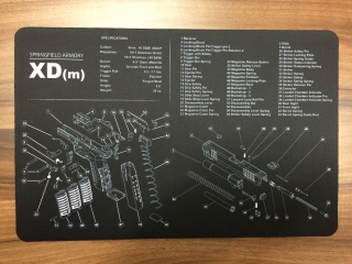Podložka SPRINGFIELD ARMORY XD(m) černá