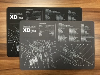 Podložka SPRINGFIELD ARMORY XD(m) šedá