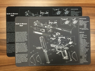 Podložka Smith & Wesson M&P šedá