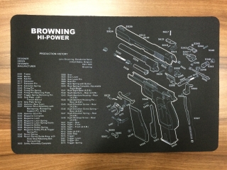 Podložka BROWNING HI-POWER černá