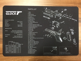 Podložka GLOCK černá