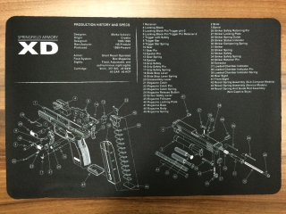 Podložka SPRINGFIELD ARMORY XD černá