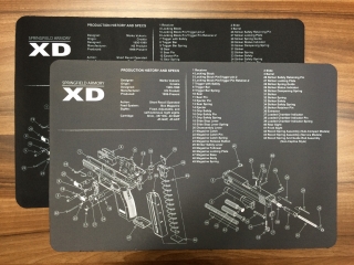 Podložka SPRINGFIELD ARMORY XD šedá