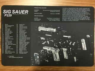 Podložka SIG SAUER P229 šedá
