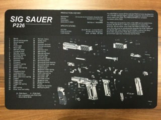 Podložka SIG SAUER P226 šedá