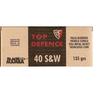 Náboje FIOCCHI cal.40SW BLACK MAMBA