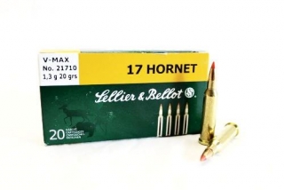Náboje SB 17 Hornet V-Max 1,3 g