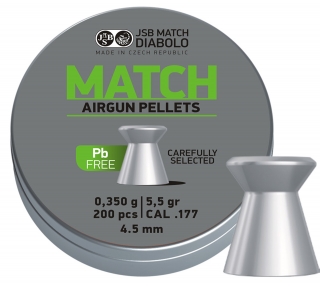 JSB Match Lead Free 200ks cal.4,5mm