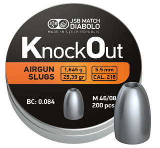 JSB KnockOut Slugs cal.5,5mm