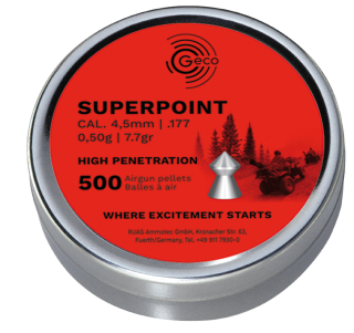 Diabolky GECO  Superpoint cal.4,5mm